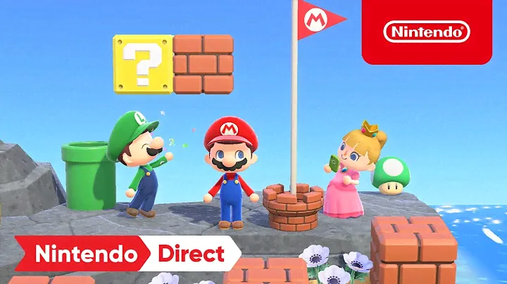 Animal Crossing: New Horizons x Super Mario Collaboration Items - Nintendo Direct 2.17.2021