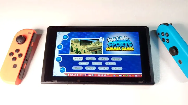 Instant Sports Summer Games | Nintendo Switch handheld gameplay