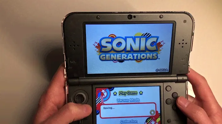 Nintendo 3DS - Sonic generations