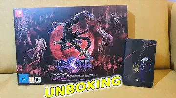 BAYONETTA 3 Trinity Masquerade Edition UNBOXING | Nintendo Switch