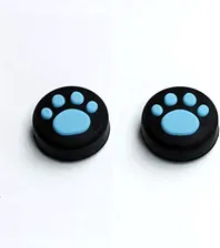 Накладки (насадки) на стики Joy Con для Nintendo Switch/Lite/Oled - Cat Paw blue (2шт)