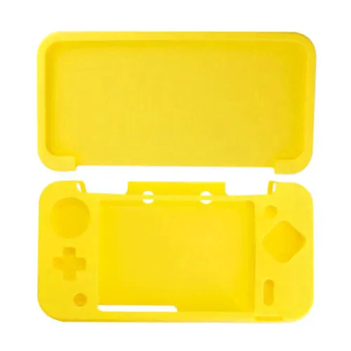 Чехол силиконовый (желтый) для New Nintendo 2DS XL