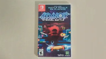Arkanoid Eternal Battle Nintendo Switch Unboxing Video
