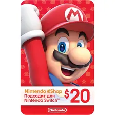 Карта оплаты Nintendo Nintendo eShop 20 USD USA