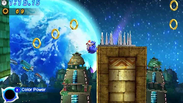 Sonic Generations 3DS - Classic Tropical Resort