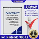 🛍 Аккумулятор HSABAT 3DS LL 3300 мА ч для Nintendo 3DS LL, для Nintendo 3DS XL