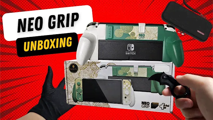 Limited Edition NeoGrip by Skull & Co. Unboxing (Zelda-Tears of Kingdom) ASMR | Nintendo Switch Case
