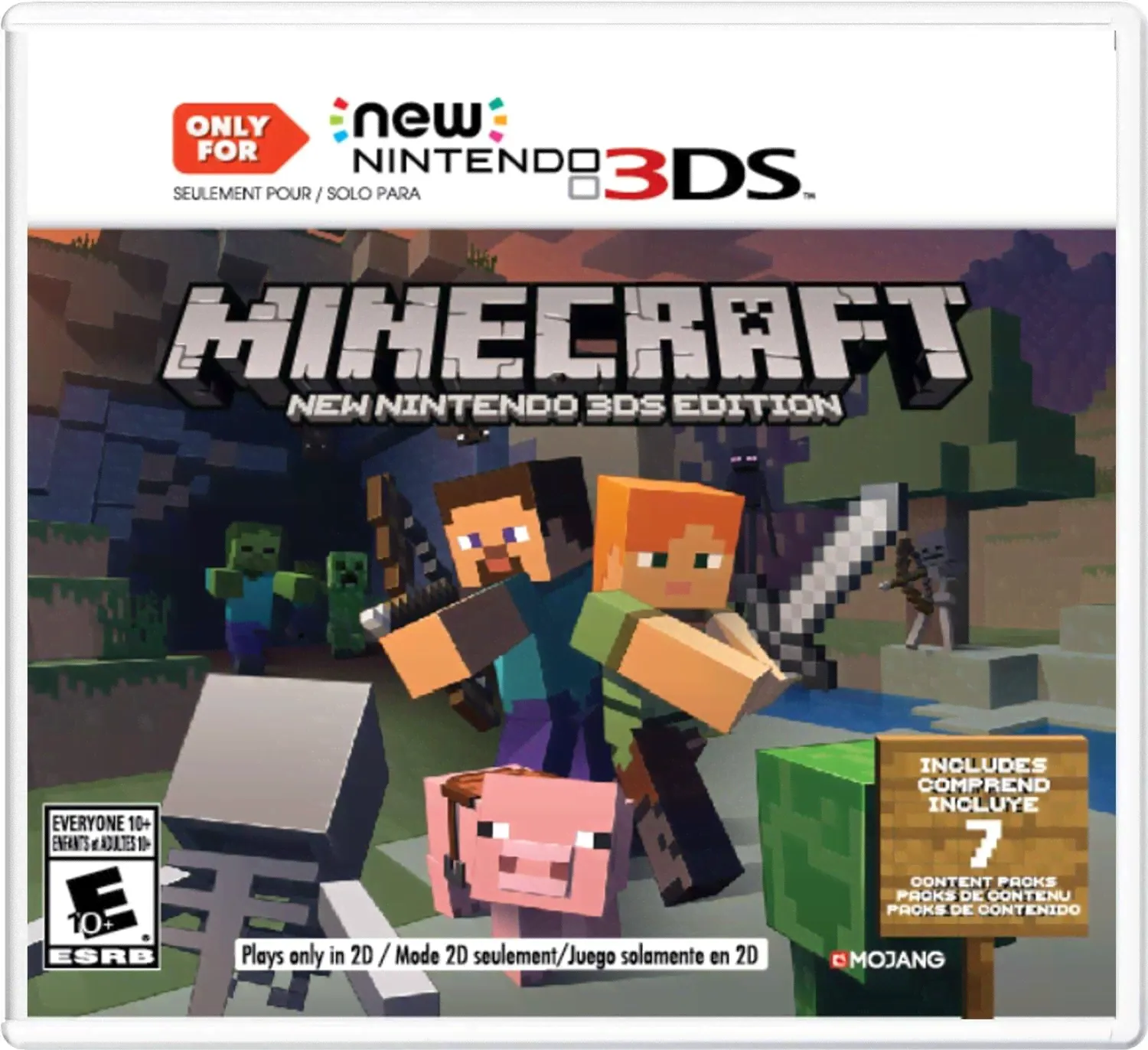 Mojang Studios Minecraft, новое издание для Nintendo 3DS — Nintendo 3DS-0