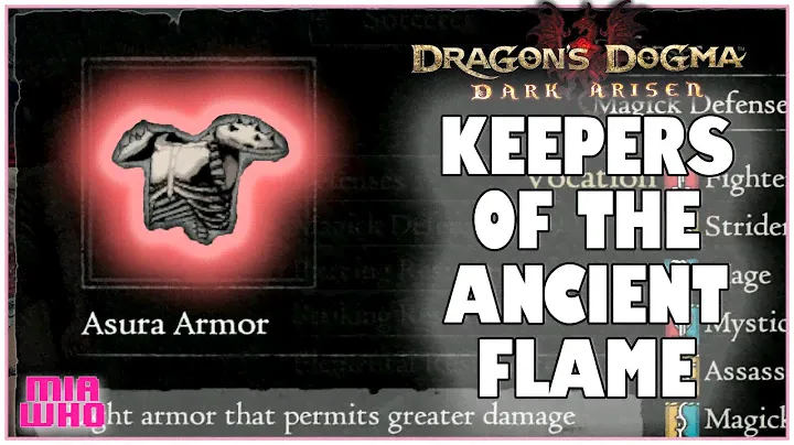 Keepers of the Ancient Flame Dragon's Dogma Dark Arisen