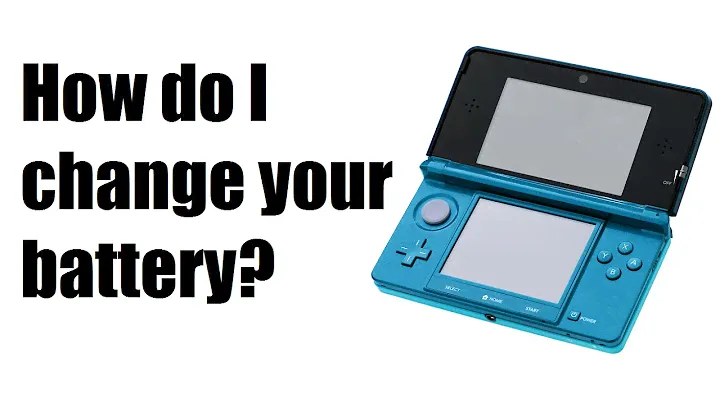Как заменить аккумулятор на Nintendo 3DS?