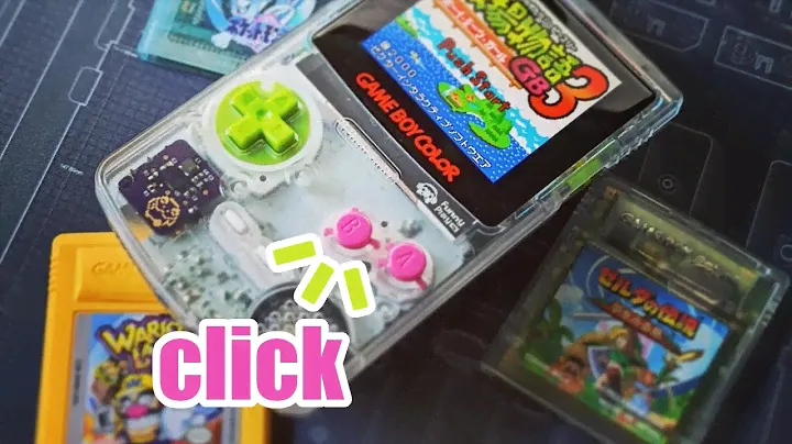 Wire-free Tac Switch Mod Install for Game Boy Color
