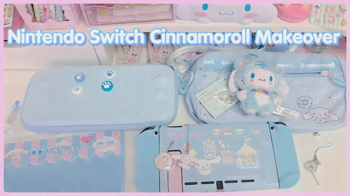 Nintendo Switch Custom Makeover - Kawaii Cinnamoroll Theme