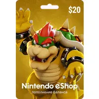 Код пополнения Nintendo eShop номинал 50 USD