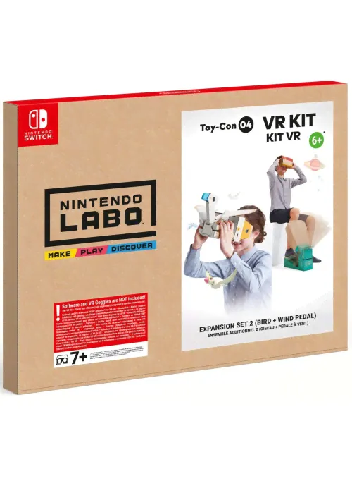 Nintendo Labo: набор VR дополнительный набор 2 (птица + ветропедаль) (Nintendo Switch)
