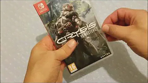 UNBOXING CRYSIS REMASTERED  - SWITCH