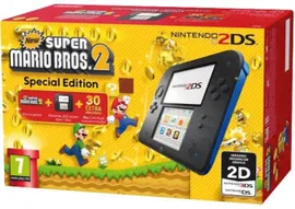 Купить Nintendo Old 2DS (синий + черный) + 32gb (Игры) в Коробке [USED]