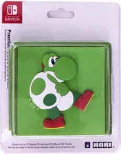 HORI Кейс для хранения 12 игровых карт Yoshi для консоли Nintendo Switch/Nintendo Switch Lite зелeный