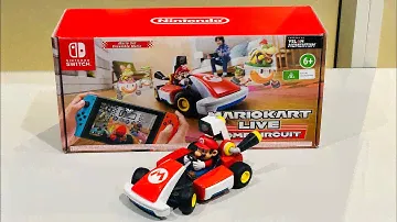mario kart live home circuit unboxing l short video l Mario kart nintendo switch