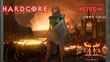 HARDCORE  , Chill sunday in Lower Kurast - Diablo 2 Resurrected