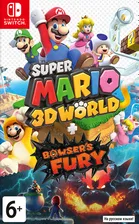 Игра Super Mario 3D World + Bowser's Fury (русская версия) (Nintendo Switch)