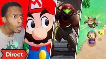 NINTENDO IS COOKING! Metroid Prime 4 Mario Luigi are back | Nintendo Direct 6.18.2024 FULL REACTION