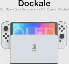 Закрепляемый чехол Mooroer для модели Nintendo Switch OLED, чехол из ТПУ, защитный чехол для модели Nintendo Switch OLED