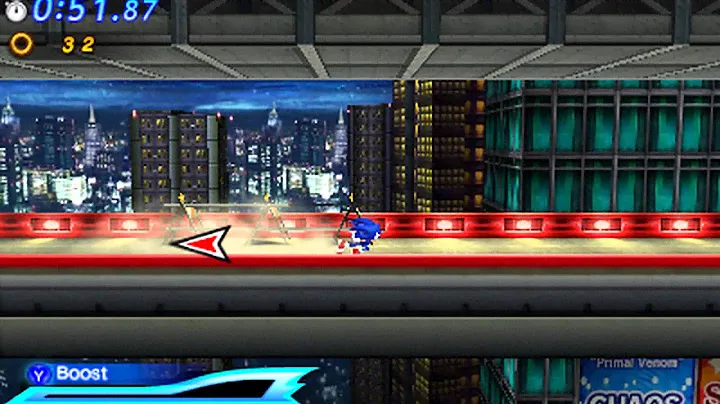 Sonic Generations 3DS - Shadow