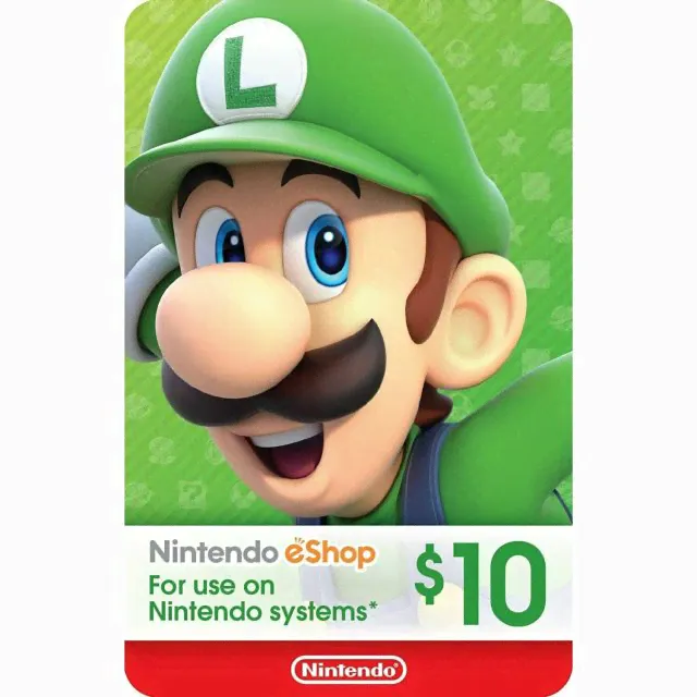 Nintendo Gift Card - 10 баксов USA-0