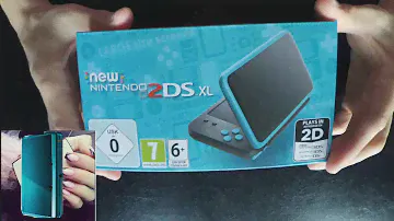 Распаковка-обзор NEW Nintendo 2DS XL