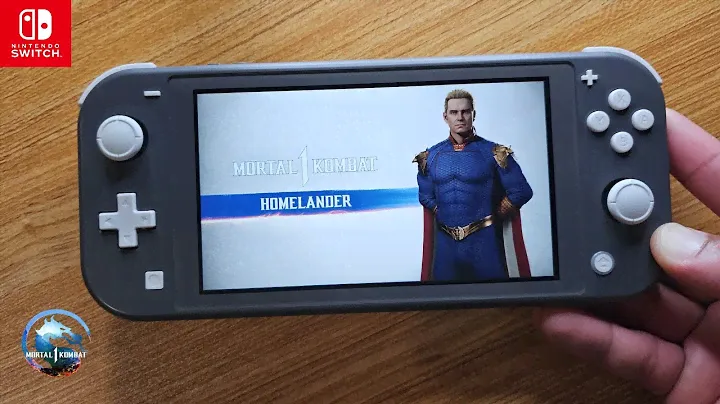 Mortal Kombat 1 - Homelander Nintendo Switch Lite Gameplay