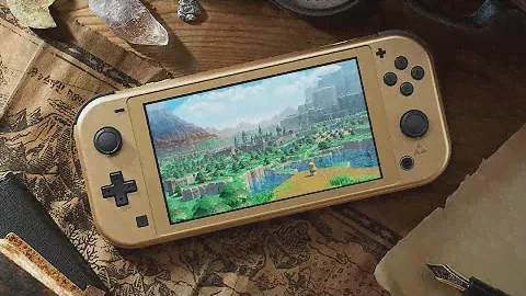 Nintendo Switch Lite Zelda Gold Edition (The Legend of Zelda: Echoes of Wisdom)