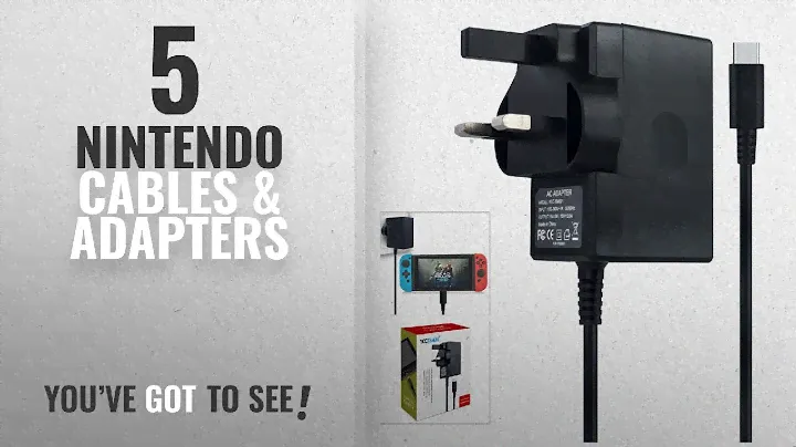 Top 10 Nintendo Cables & Adapters [2018]: Nintendo Switch Charger, Nintendo Switch AC adapter Fast