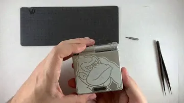 Как поменять корпус на Game Boy Advance SP?