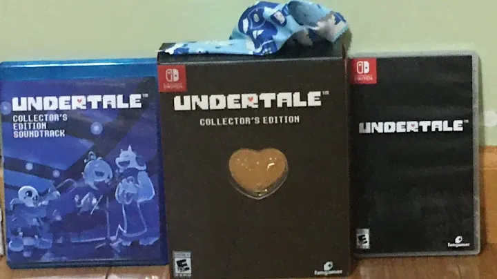 Undertale Collector's Edition Unboxing! (Nintendo Switch)