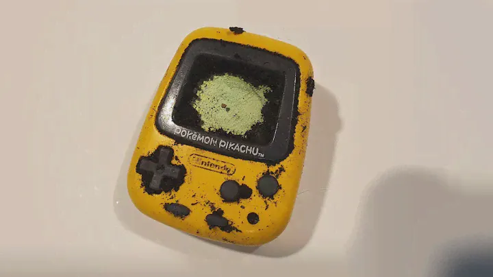 Pocket Pikachu restoration/repair