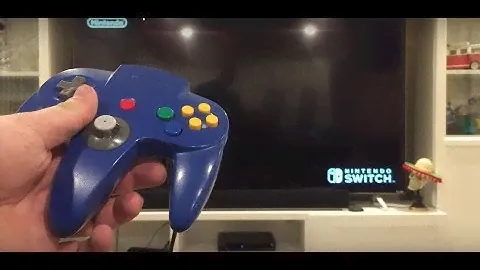 WiiU Controller Adapter on Nintendo Switch Works with N64 Controller too!
