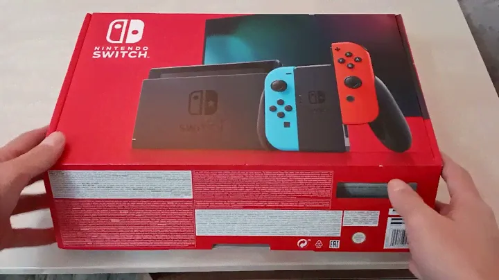 Распаковка новой Nintendo Switch