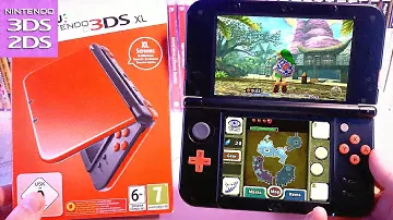 NEW Nintendo 3DS XL Unboxing & Gameplay (LIMITED ORANGE edition!)