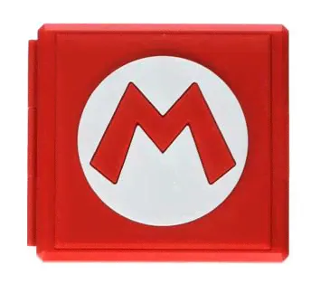 Switch: Hori. Кейс для хранения картриджей Nintendo Switch Mario
