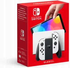 Консоль Nintendo Switch (модель OLED) белая