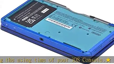Tectra 1300mAh CTR-003 CTR003 Rechargeable Battery Compatible with Nintendo 3DS 2DS Gaming Console