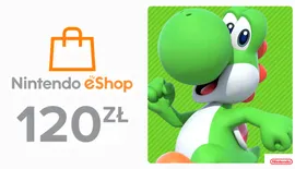 Nintendo eShop пополнение на 120 ZL (Польша) -%
