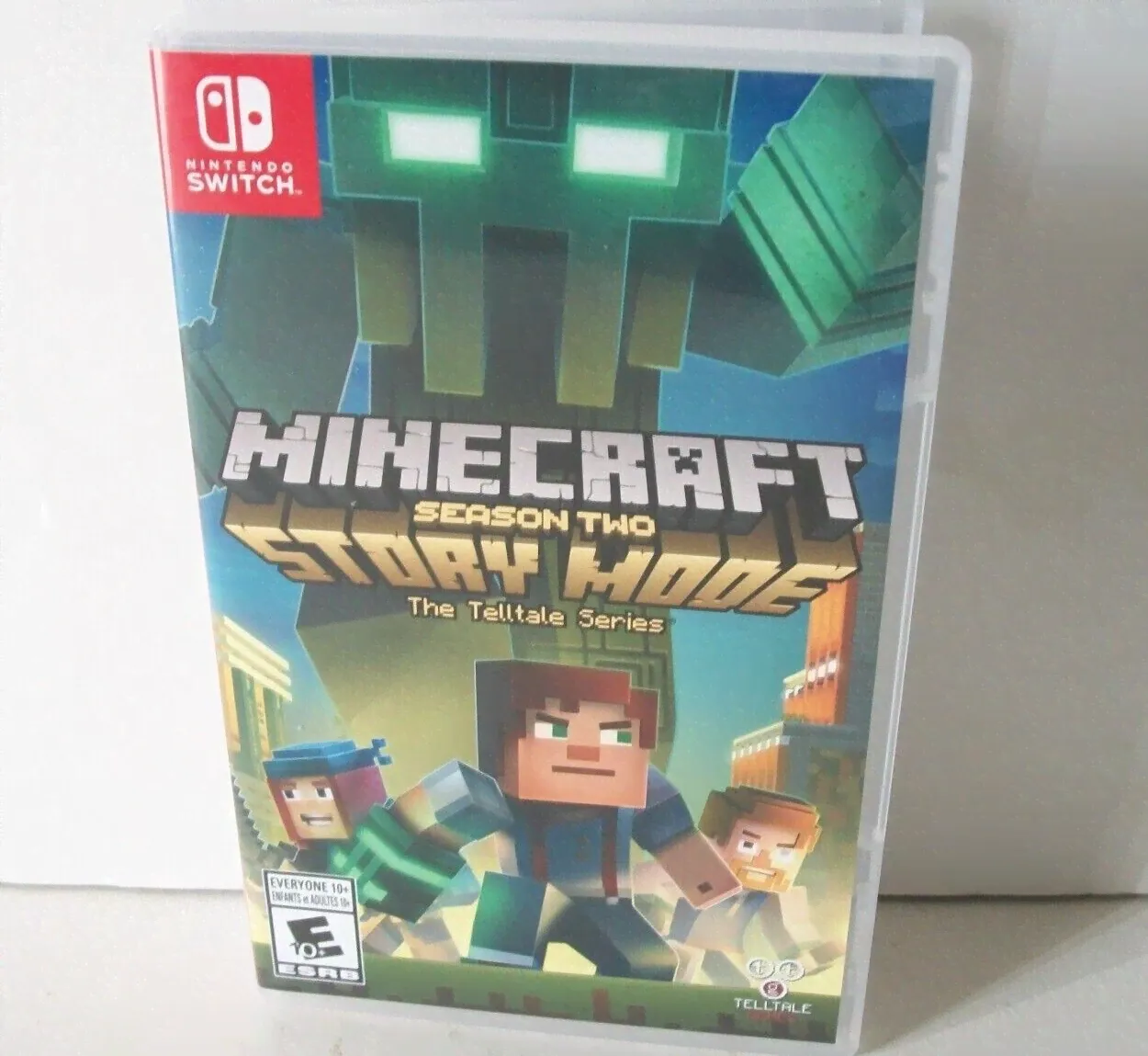 Minecraft Story Mode 2 Case Only NO GAME Nintendo Switch Empty Box Season Two-0