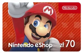 Карта пополнения Nintendo eShop на сумму 70 злотых | Код