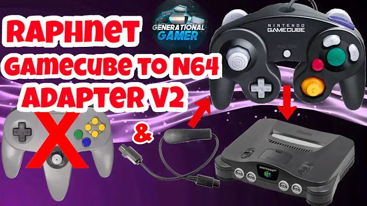 Raphnet Nintendo GameCube Controller to Nintendo 64 Adapter