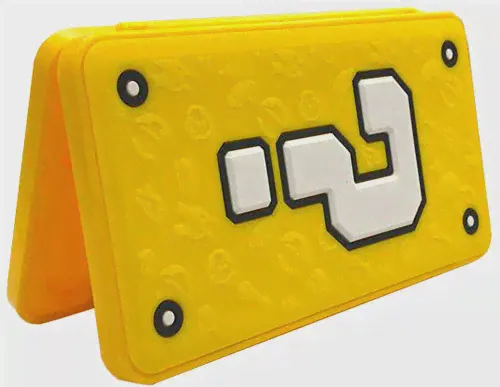 Кейс для хранения 24 картриджей Nintendo Switch (Super Mario Question Block)