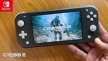 Crysis 2 Remastered Nintendo Switch Lite Gameplay