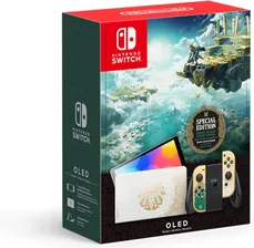 Nintendo Switch OLED Legend of Zelda: Tears of the Kingdom Edition 64 ГБ, синий + красный