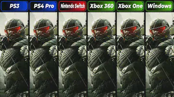 Crysis 3 | Xbox 360 - Xbox One - PS3 - PS4 Pro - Nintendo Switch - Windows | Graphics Comparison