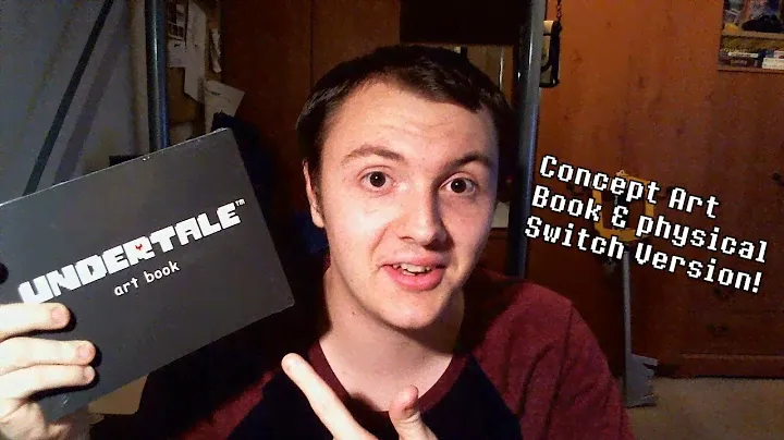 Undertale Art Book & Switch Version - Unboxing & Showcase!
